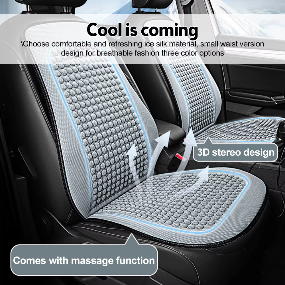 Summer Cooling Seat Cushion Breathable Car Seat Covers Bump Massage Automobiles Seat Cover Universal Seat Protector Pad 2026 New